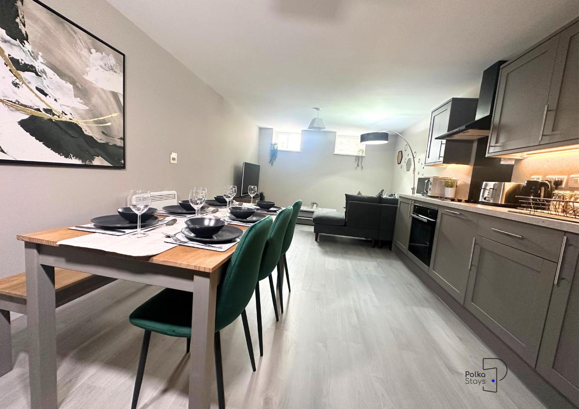 Hanley, Stoke - Modern Spacious Apartments By Polkastays Exterior photo